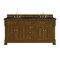 James Martin Vanities Brookfield 72" Double Vanity, Honey Oak, w/ 3 CM Phantome Eclos Top 547-V72-HNO-3PHT - alternate 1