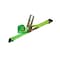 Tie 4 Safe 4'' x 40' Ratchet Strap w/ Flat Hook. WLL: 5,400 LBS Green RT21R-1540-M12N-GR-C-1 - alternate 1