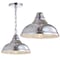 Jonathan Y Nira 9.75" Adjustable 3D Color Burst Glass/Metal Pendant, Chrome/Multi JYL9512A - alternate 9