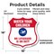 Signmission Pool Safety Shield Sign Attention Watch, 18 Inch X 18 Inch, Plastic Sign SHI-P-18-430 - alternate 4