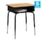 Flash Furniture 31.25 H, 24 W X Laminate, Steel, Natural 5-FD-DESK-GG - alternate 7