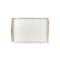 Homeroots Set of Two Silver Wood Geometric Serving Trays With Handles 518595 - alternate 10