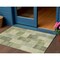 Homeroots 3' X 5' Artichoke Green Geometric Washable Indoor Outdoor Area Rug 608256 - alternate 1