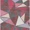 Homeroots 10' X 14' Burgundy Pink And Charcoal Geometric Washable Indoor Outdoor Area Rug 600359 - alternate 7