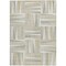 Homeroots 10' X 14' Ivory Beige And Gray Geometric Washable Indoor Outdoor Area Rug 598273 - alternate 6