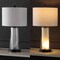 Jonathan Y Tryon 26 in. Modern Minimalist Glass/Iron Nightlight LED Table Lamp, Oil Rubbed Bronze/Clear, 2PK JYL1137C-SET2 - alternate 6