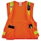 Ergodyne Safety Vest, Surveyor, Zip, PT, Cl 2, Or, L/XL 8250ZHG - alternate 6