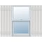 Ekena Millwork Timberthane Faux Rustic Four Board Spaced Board-n-Batten Faux Wood Shutters (Per Pair), 23"W x 44"H FBS06S23X044RUF - alternate 1