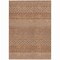Homeroots 8' X 10' Orange And Ivory Chevron Washable Indoor Outdoor Area Rug 612289 - alternate 7