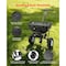 Vevor Push Lawn Spreader 9.8ft Spreading Width 15lb Capacity for Seed Fertilizer 2115 - alternate 5