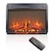 Edendirect 23 in. Ventless Electric Fireplace Insert with log set & realistic flame, remote control with timer ZR-W1769103308 - alternate 1