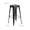 Flash Furniture 30" High Backless Distressed Copper Metal Barstool ET-BT3503-30-COP-GG - alternate 6