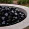 Homeroots Black Round Reflective Fire Pit Glass 479090 - alternate 5