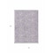 Homeroots 5' X 8' Lavender And Ivory Geometric Washable Indoor Outdoor Area Rug 612882 - alternate 5