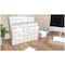 Acrimet Horizontal Triple File Folder Holder Organizer (Clear Crystal Color) 860.1 - alternate 4