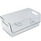 Azar Displays Stackable Wide Pantry Storage Bin Clear Organizer, 4PK 556756-4PK - alternate 4