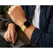 Elegani Replacement Rubber Watch Replacement Band Compatible with Apple Watch 38mm, Beige, Silver Buckle OMGSWT-BGE-38 - alternate 3