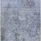 Homeroots 3' X 5' Blue And Dark Gray Abstract Washable Indoor Outdoor Area Rug 605536 - alternate 7