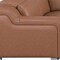 Homeroots Chestnut Italian Leather Power Reclining U Shaped Eight Piece Corner Sectional With Console 632570 - alternate 7