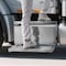 Vevor Semi-Truck Step Tool Box 31 in x 30 in x 19 in Heavy Duty Aluminum Step Toolbox 30-30-19 - alternate 5