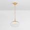 Hudson Valley Lighting Moore Integrated LED Pendant in Aged Brass 9014-AGB - alternate 4