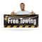 Signmission Free Towing, 18 Inch x 48 Inch, Vinyl Banner B-30648 - alternate 4