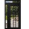 Vdomdoors Front Exterior Prehung Metal-Plastic Door Clear Glass / MANUX 8355 Matte Black / Office Commercial MANUX8355EXD-BLK-W36+14xH80+14-LH-I - alternate 1