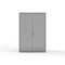 Strong Hold 14 GA Bin Cabinet with 2 Shelves, 4 Drawers - 48 In W. x 72 In. H x 24 In. D - 42 Blue Bins 46-BBS-242-4DB-42B-12DP-NL-L - alternate 3