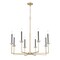 Z-Lite Gaultier  Modern Gold 8 Light Chandelier 6100-8MGLD - alternate 4