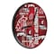 Holland Bar Stool Co Washington State University 13" Solid Wood Clock WClkPBlkWashSt - alternate 1