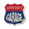 Signmission Super Dad's Garage, 12 Inch X 12 Inch, Vinyl Decal SHI-D-12-383-SUPER DAD - alternate 1