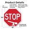 Signmission Stop, 10 Inch X 10 Inch, Plastic Sign OC-P-10-235 - alternate 6