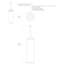 Gatco Latitude II Stainless Steel Toilet Brush Holder, Matte White 1481W - alternate 4