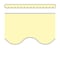 Teacher Created Resources Pastel Yellow Scalloped Border Trim, 35 Feet Per Pack, 6PK TCR8429 - alternate 2