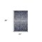 Homeroots 2' X 3' Navy Blue Geometric Handmade Indoor Outdoor Area Rug 557174 - alternate 7