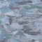 Homeroots 8' X 10' Denim Blue And Blue Abstract Washable Indoor Outdoor Area Rug 609241 - alternate 8