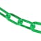 Mr. Chain 3" x 300' Green Plastic Safety Chain 80004-300 - alternate 1
