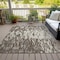 Homeroots 3' X 5' Brown And Ivory Abstract Washable Indoor Outdoor Area Rug 612641 - alternate 6