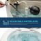 Highcraft Adj. Water Saving Toilet Tank Float Ball for Standard Toilets One Piece Molded Plastic Ballcock US78-53 - alternate 6