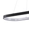 Jonathan Y Nolan 38.75" Modern Bohemian Iron Linear Integrated LED Pendant, Black JYL7120A - alternate 9