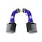 Hps Performance Air Intake Kit with Heat Shield, Blue,  827-706BL - alternate 1