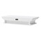 Homeroots 23in Classic White Floating Wall Shelf 397787 - alternate 5