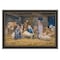 Homeroots The Birth of Christ Black Framed Wall Art 572095 - alternate 3