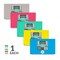 C-Line Products 4-1/2" x 7" Assorted 13-Pocket Coupon Size Expanding File, 12EA/DS, 6DS/CT 58410-DS - alternate 1