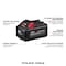 Milwaukee Tool M18 REDLITHIUM XC6.0 Battery, 6.0Ah, Extended Capacity, 18V, Li-Ion, Batteries (2-Pack) 48-11-1862 - alternate 13