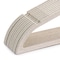 Elama Home 20 Piece Biodegradable Coat Hangers in Wheat ELH-6011-NATURAL - alternate 7