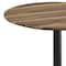 Flash Furniture Commercial 36" Natural HPL Tabletop with Black Table Height X Base ST-RD36-NAT-T3030-GG - alternate 8