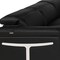 Homeroots Black Italian Leather Power Reclining U Shaped Ten Piece Corner Sectional With Console 634693 - alternate 7