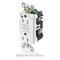 Leviton AFCI Receptacle 15A HG/TR Lt Almond AFTR1-HGT - alternate 4