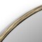 Homeroots 40" Brass Abstract Iron Framed Accent Mirror 605305 - alternate 5